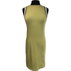 NEW Yest Sport Tank‎ Dress Women's Size 6 Green Athleisure Weekend Vacation